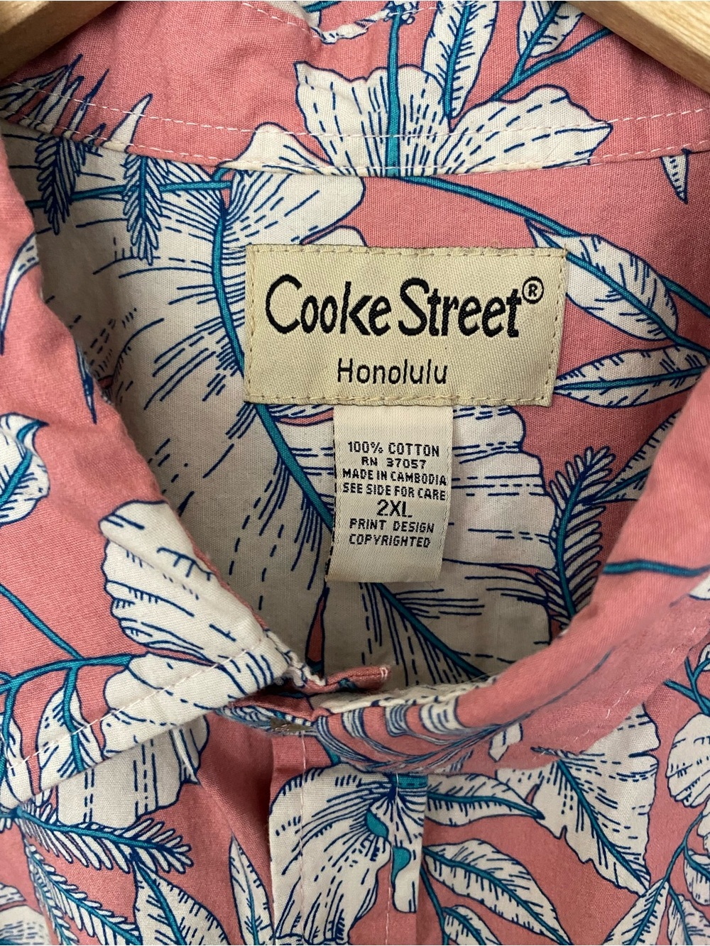 VINTAGE COOKIE STREET BUNDLE OF 3 HAWAIIAN SHIRTS MENS SZ 2XL - Picture 10 of 10